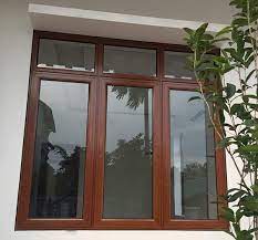 Cửa sổ 3 cánh: -Khuôn bản rộng 100mm -Phào bản lề to 7 phân